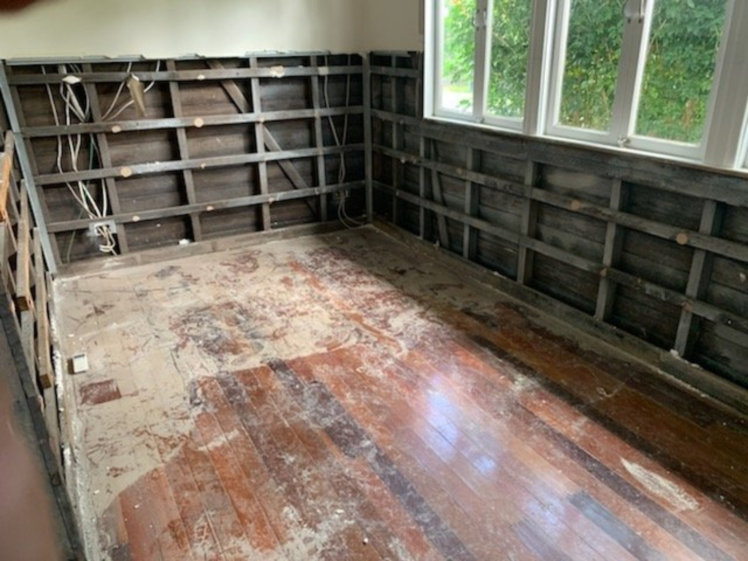 Insurance repair strip-out and reinstatement